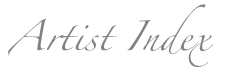 Artist Index
