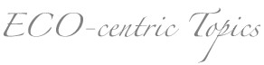 ECOcentric Topics